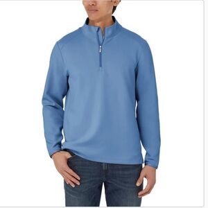 Kirkland Signature men’s half zip Men’s Blue